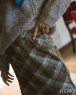 MAÏTTÈ <BR><BR> SAIA COMPRIDA XADRÊS - TAM U - Image 2