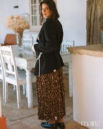 MAÏTTÈ <BR><BR> CASACO PRETO COM CINTO - TAM U - Image 7