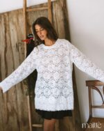 MAITTE <BR><BR> CONJUNTO 2 PEÇAS (CAMISOLA + BÁSICA)  - TAM U - Image 5