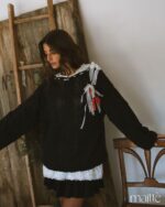 MAITTE <BR><BR> CONJUNTO 2 PEÇAS (CAMISOLA + BÁSICA)  - TAM U - Image 4