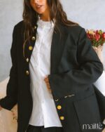 MAÏTTÈ <BR><BR>BLAZER PRETO - TAM U - Image 6