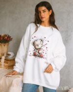 MAÏTTÈ <BR><BR> CAMISOLA SAO VALENTIM - BRANCO - TAM U - Image 5