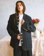 MAÏTTÈ <BR><BR>BLAZER PRETO - TAM U - Image 11