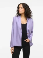 VILA <BR><BR> BLAZER VIBOLIS regular fit - PURPLE