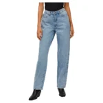 JEANS VILA - VIKELLY STRAIGHT JEANS - Wide Leg Fit - Blue - 34 - 30" - Image 2