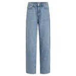 JEANS VILA - VIKELLY STRAIGHT JEANS - Wide Leg Fit - Blue - 34 - 30" - Image 4