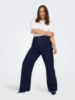 CARMAKOMA <BR><BR> CARSNOW HW WIDE DNM JEANS PIM080 DARK BLUE DENIM