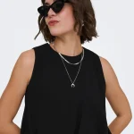 ONLY <BR><BR> ONLARIS LIFE BALLOON TOP BLACK