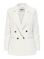 ONLY <BR><BR> ONLASTRID FIT BLAZER CLOUD DANCER - Image 3