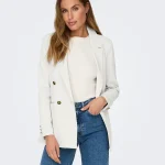 ONLY <BR><BR> ONLASTRID FIT BLAZER CLOUD DANCER