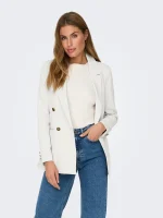 ONLY <BR><BR> ONLASTRID FIT BLAZER CLOUD DANCER