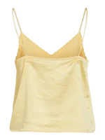 VILA <BR><BR> VIHANARA STRAP TOP BANANA - Image 3