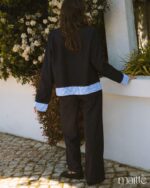 MAÏTTÈ <BR><BR> CALÇA DENIM ESCURA - TAM U - Image 4