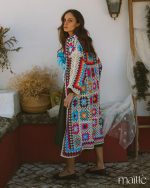 MAÏTTÈ <BR><BR> CASACO CROCHÉ MULTICOR - TAM U