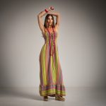 ELLA BY TAM <BR><BR>VESTIDO AZTECA FLUO - TAM U - Image 3