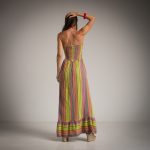 ELLA BY TAM <BR><BR>VESTIDO AZTECA FLUO - TAM U - Image 2