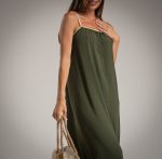 ELLA BY TAM <BR><BR>VESTIDO ALÇA KAKI - TAM U - Image 2