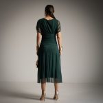 ELLA BY TAM <BR><BR>VESTIDO TULE VERDE - TAM U - Image 3