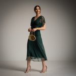 ELLA BY TAM <BR><BR>VESTIDO TULE VERDE - TAM U