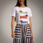 ELLA BY TAM <BR><BR> T-SHIRT HOT DOG BRANCO - L/XL