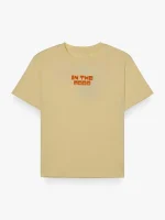 BALMOHK <BR><BR>TSHIRT FOR GOOD GOSSIP REGULAR BLAZING YELLOW
