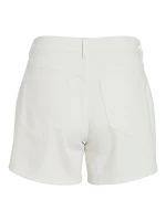 VILA <BR><BR>VIJAF RW DENIM SHORTS LIGHT BLUE DENIM / WHITE - Image 3