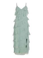 VILA <BR><BR>VILUNA STRAP ANKLE DRESS GREEN MILIEU - Image 3