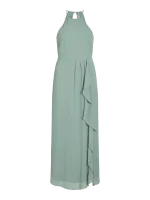 VILA <BR><BR>VIMILINA MAXI DRESS GREEN MILIEU - Image 4