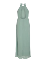 VILA <BR><BR>VIMILINA MAXI DRESS GREEN MILIEU - Image 3