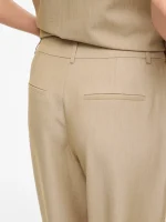 VILA <BR><BR>VIMIVO PANTS NATURAL MELANGE - Image 2