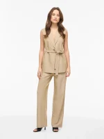 VILA <BR><BR>VIMIVO VEST NATURAL MELANGE - Image 6