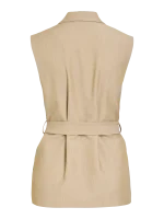 VILA <BR><BR>VIMIVO VEST NATURAL MELANGE - Image 5