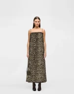 VILA <BR><BR>VIPRISILLA PRI SINGLET MAXI DRESS BIRCH LEO