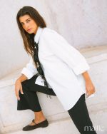 MAÏTTÈ <BR><BR> CAMISA COM GRAVATA - TAM U - Image 5