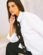 MAÏTTÈ <BR><BR> CAMISA COM GRAVATA - TAM U - Image 3