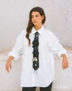 MAÏTTÈ <BR><BR> CAMISA COM GRAVATA - TAM U