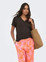 JDY <BR><BR> JDYSISSY V-NECK TOP - Image 4