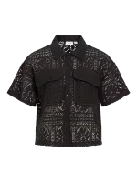 VILA <BR><BR>VIMERINDA SHIRT BLACK BEAUTY / CHOCOLATE