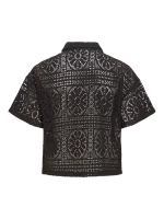 VILA <BR><BR>VIMERINDA SHIRT BLACK BEAUTY / CHOCOLATE - Image 2