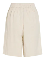 VILA <BR><BR>VIPRISILLA HW BERMUDA SHORTS NATURAL MELANGE - Image 2