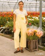 MAÏTTÈ <BR><BR> CONJUNTO JUMPSUIT, T-SHIRT E SCRUNCHIE - TAM U