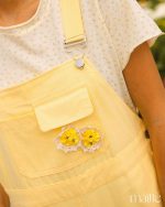 MAÏTTÈ <BR><BR> CONJUNTO JUMPSUIT, T-SHIRT E SCRUNCHIE - TAM U - Image 8