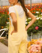 MAÏTTÈ <BR><BR> CONJUNTO JUMPSUIT, T-SHIRT E SCRUNCHIE - TAM U - Image 4