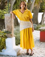 MAÏTTÈ <BR><BR> LENÇO MAXI CROCHET COM ALFINETE - Image 5