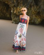 MAÏTTÈ <BR><BR>VESTIDO COMPRIDO ALÇA FINA - TAM U - Image 2