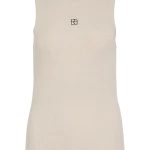 VILA ROUGE EDIT <BR><BR> ROUHELENAS TANK TOP - LIGHT NATURAL MELANGE