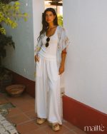 MAÏTTÈ <BR><BR> CONJUNTO 2 PEÇAS - CAMISA E BÁSICA - TAM U - Image 11