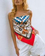 MAÏTTÈ <BR><BR> TOP LENÇO - TAM U