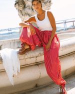 MAÏTTÈ <BR><BR> CALÇA BALÃO RISCAS - TAM U - Image 3