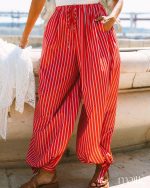 MAÏTTÈ <BR><BR> CALÇA BALÃO RISCAS - TAM U - Image 4